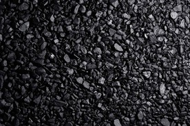 黑色砾石纹理