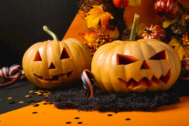 万圣节南瓜灯图片