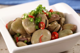 葱香蚕豆
