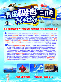 青岛宣传单