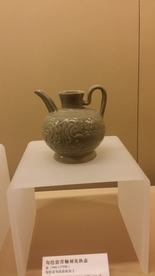 青釉壶 西安 博物馆 古董 传