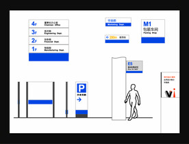 vi设计导视 创意vi