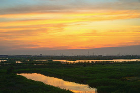 美丽的夕阳