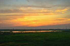 美丽的夕阳
