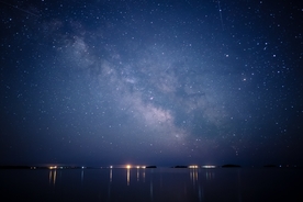 高端大气天空夜景