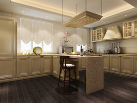 欧式厨房效果图
