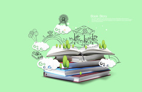 书籍书本素材