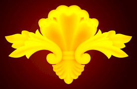 金色花纹