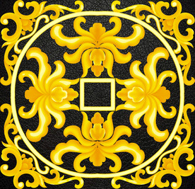 金色边框