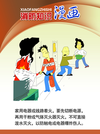 消防知识漫画