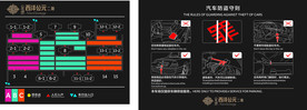 停车场安全提示牌