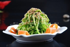 芝麻盐拌豆角
