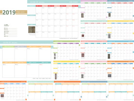 2019年周计划行程本内页