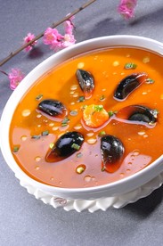 三色水蒸蛋