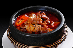 石锅牛肉