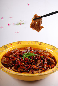 水煮牛肉