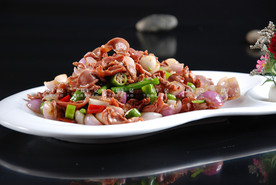 毛蒜炒鸡胗