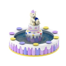 卡通北极熊水池