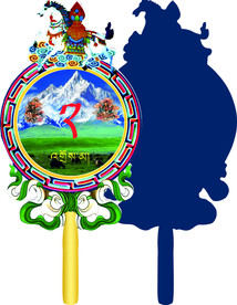 赛马节 奖牌 民族风 雕刻矢量