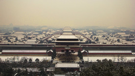 大雪后的紫禁城美景