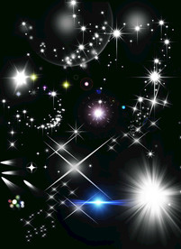 梦幻 星光 星星 光芒 背景光