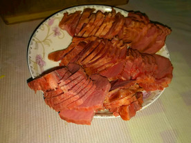 盘子里的牛肉