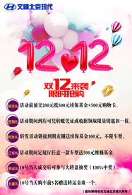 双12kt板展架
