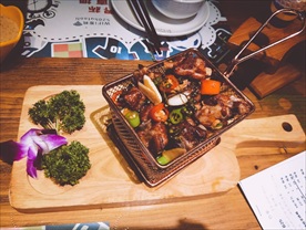 小排骨炸排骨小排