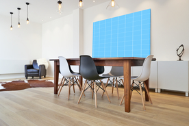 公司背景墙海报样机