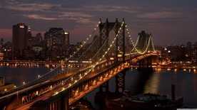 立交桥夜景