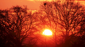 美丽的夕阳景色图片