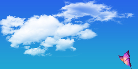蓝天白云