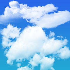 蓝天白云