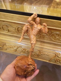 小木人摆件  木雕工艺品