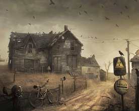 森林 夜幕 黑色