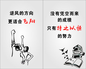励志展板