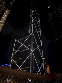 香港建筑夜景