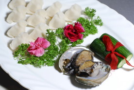黄瓜鲍鱼水饺