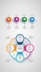 粒子现代信息图