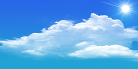 蓝天白云