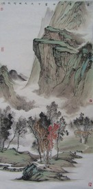 家在青山白云处
