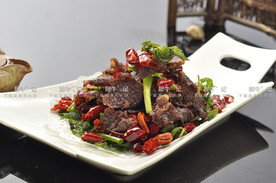 麻辣牛肉干