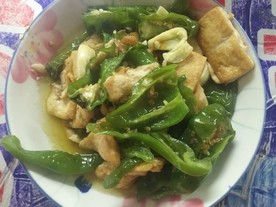 家常煎豆腐