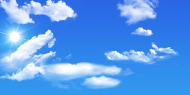 蓝天白云