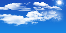蓝天白云