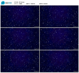 星星穿梭飞行星空 舞台背景视频