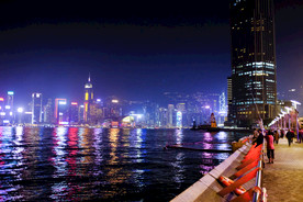 维多利亚港夜景
