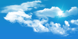 蓝天白云
