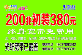电信单页 不干胶