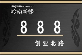 门牌号